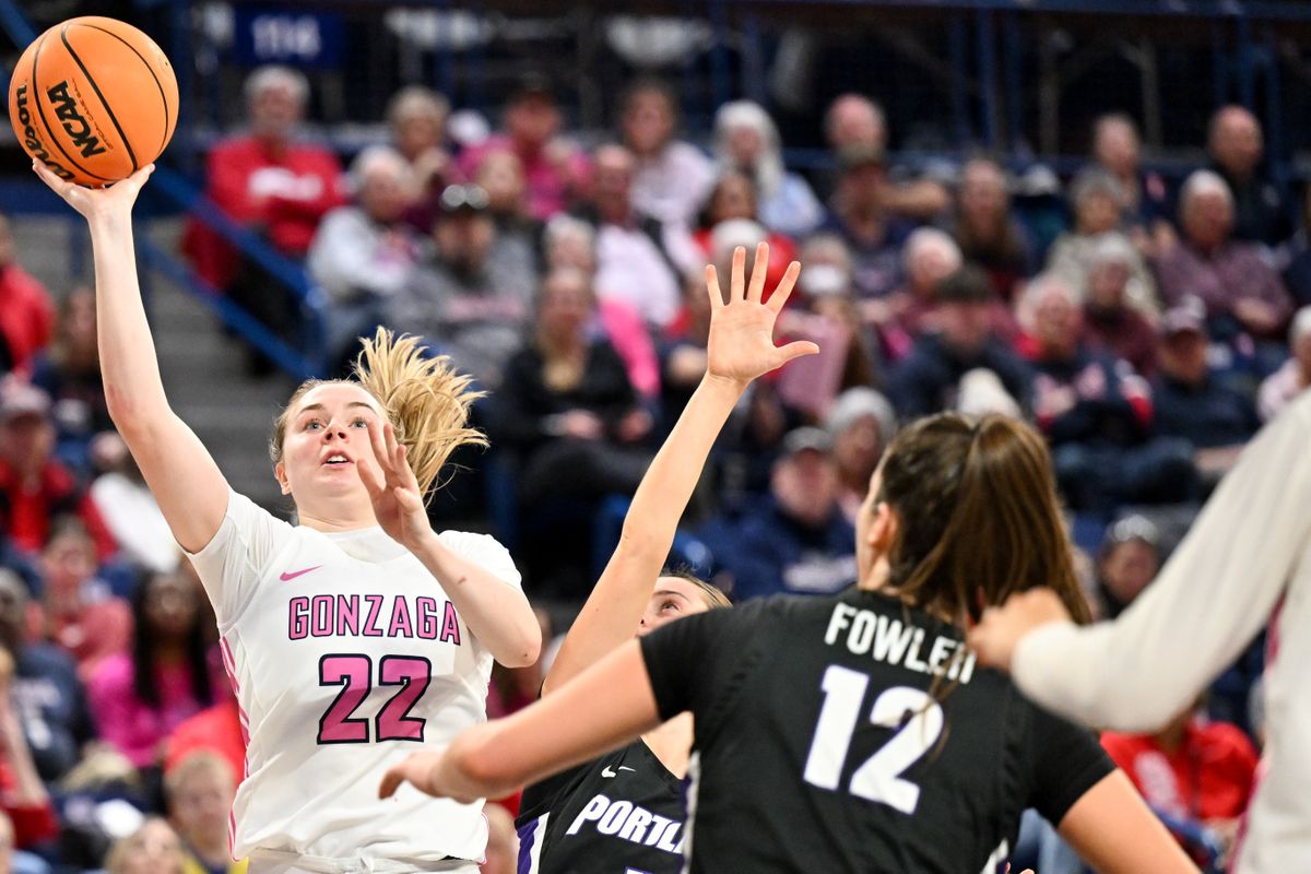 Gonzaga Women Vs Portland Feb 11 2023 Feb 11 2023 The Spokesman Review 5594