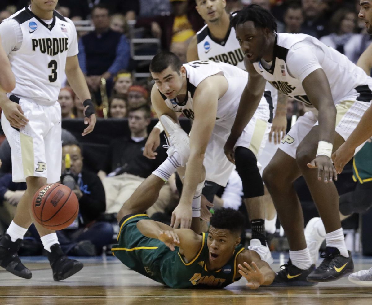 Edwards, Purdue hold off Vermont 8070 in NCAA Tournament The