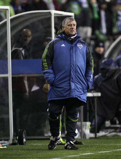 Sounders’ Sigi Schmid wouldn’t be surprised to see RSL again. (Associated Press)