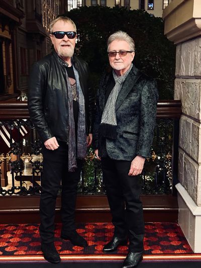 Eric Bloom, left, and Buck Dharma are Blue Oyster Cult. The band will play Friday at the Spokane Tribe Casino.  (Courtesy)