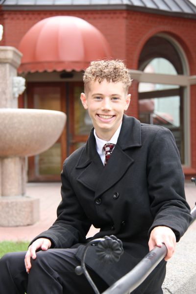 Sawyer Hollis will continue his mathematic studies at Whitworth University in the Fall.  (Courtesy)