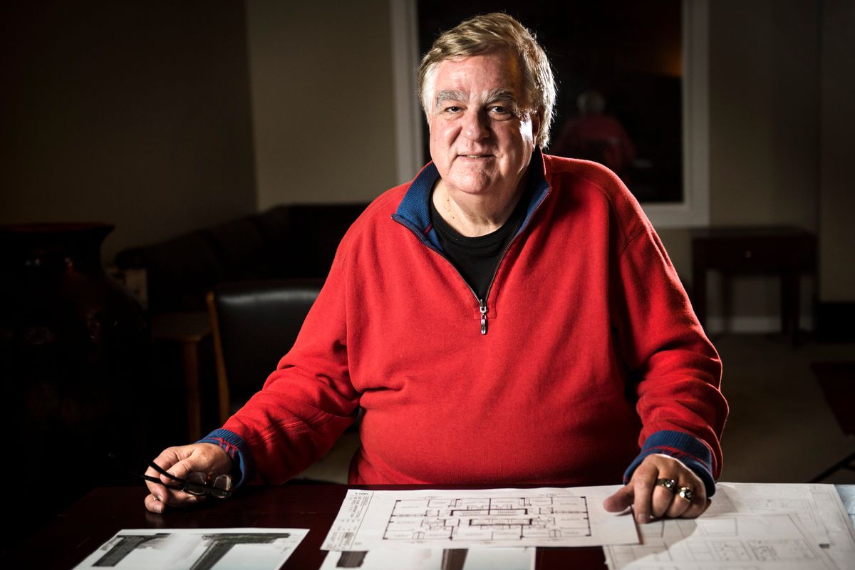 Because of his work to restore the Ridpath after a yearslong battle to get it back under mostly one owner, Ron Wells was a Difference Maker for 2017. (Colin Mulvany/The Spokesman-Review)