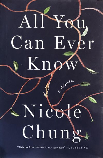 Named a Best Book of the Year by NPR, the Boston Globe, and he Washington Post. Critics describe Chung’s “All You Can Ever Know” as a memoir of family secrets and finding your roots. Her book also was a finalist for a 2018 National Book Critics Circle Award.