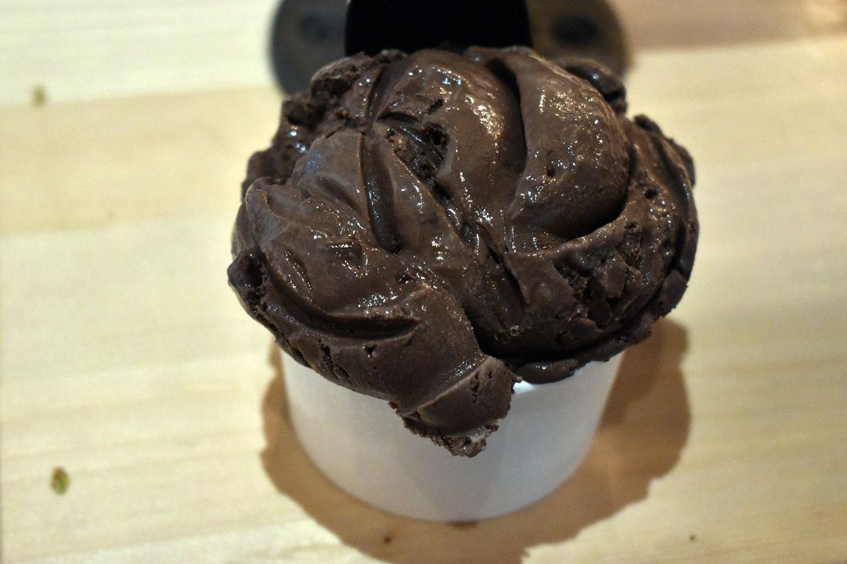 Ice cream at Sweet Peaks hits the sweet spot. (Don  Chareunsy / The Spokesman-Review)
