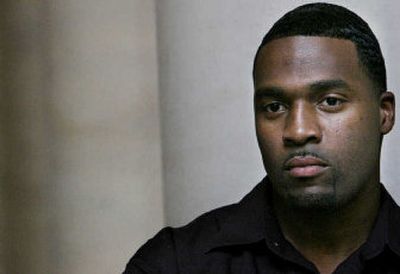 
Jason Thomas, of Columbus, Ohio, helped rescue Port Authority police Officers John McLoughlin and Will Jimeno. 