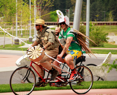 Courtesy/Kootenai Environmental Alliance photo, from previous Roots Pursuit bicycle event