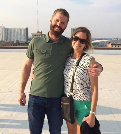 Dan McGinnity and his wife, Robyn. (Jamie Breen/Courtesy photo)