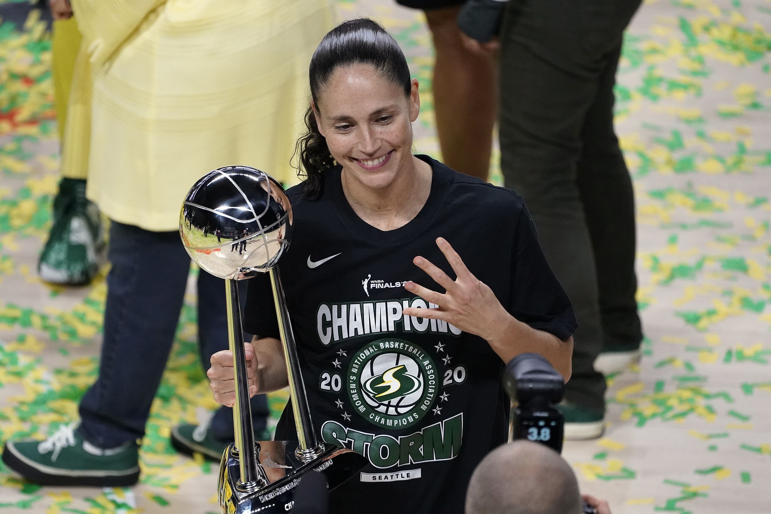 Sue Bird just collected her fourth WNBA championship with the Storm