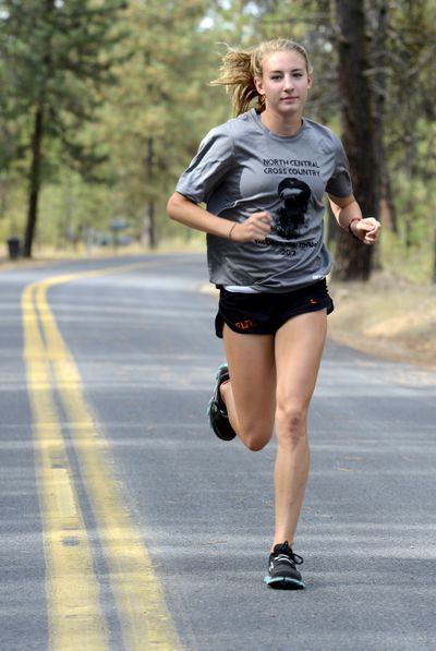 North Central’s Katie Knight is preparing for her senior cross country season. (Dan Pelle)