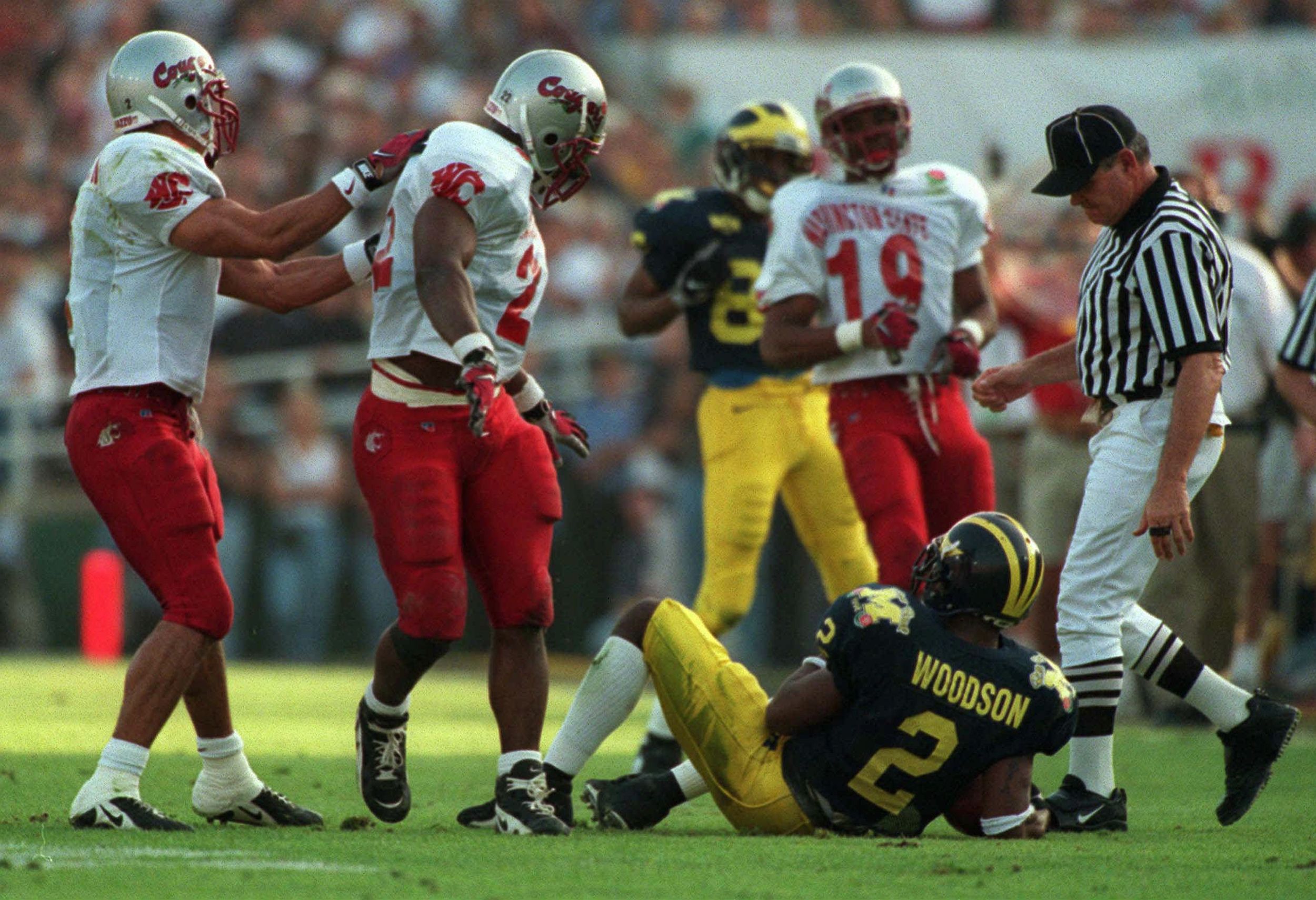 Ryan Leaf Washington State Cougars Signed Jersey with 98 Rose Bowl I –  Prime Time Sports