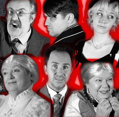 Lake Pend Oreille Repertory Theatre’s cast of “Arsenic and Old Lace.”  (Courtesy)