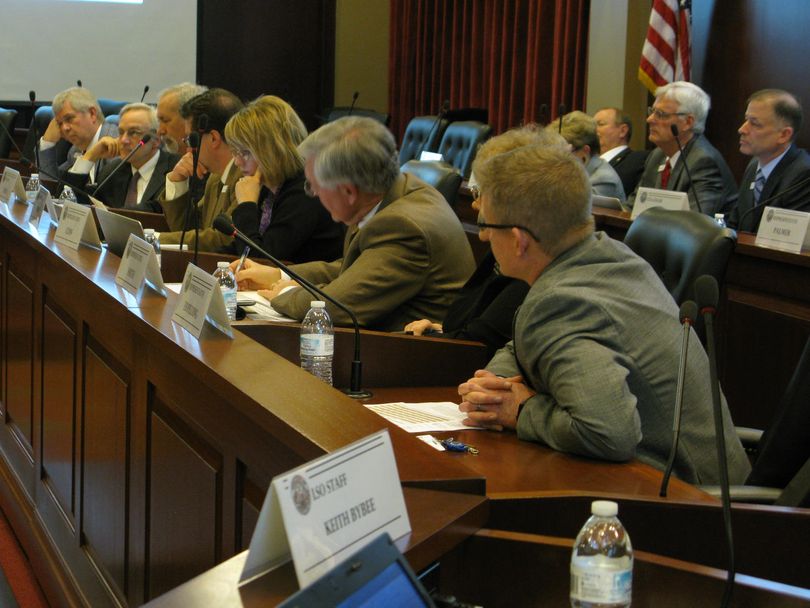 Joint Economic Outlook & Revenue Projection Committee meets Thursday in the Lincoln Auditorium ( Betsy Z. Russell)