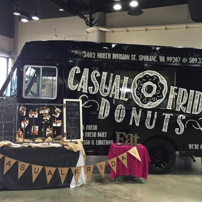Casual Friday Donuts, 3402 N. Division Street, implored their Facebook followers to help them find this truck after it went missing from the store’s parking lot at about 5 a.m. Monday. (Casual Friday Donuts / Courtesy photo)