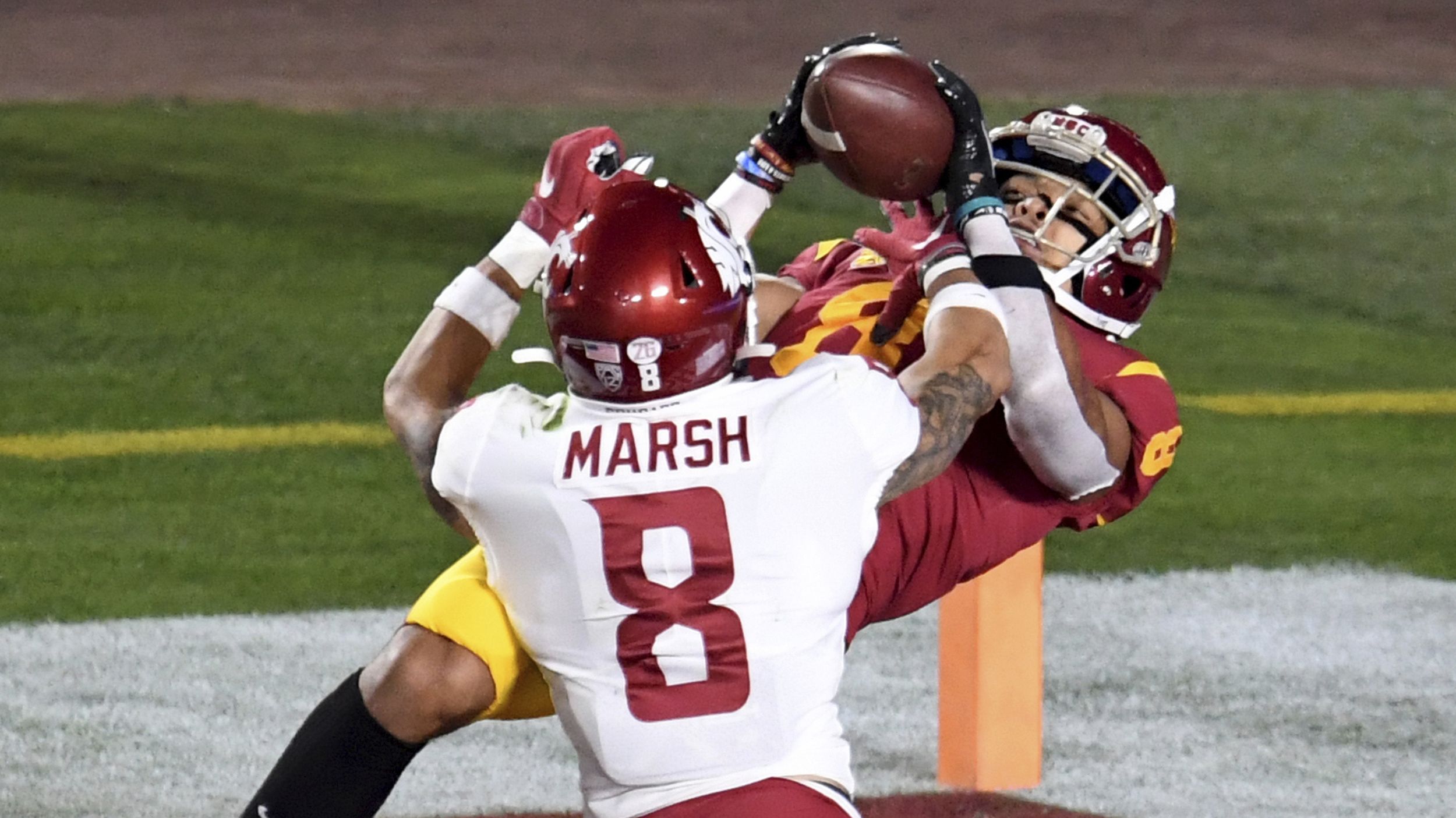 Amon-Ra St. Brown gives USC offense interesting wrinkle with ability to run  – Orange County Register