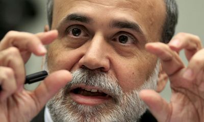 Federal Reserve Chairman Ben Bernanke delivers a report on the country’s economic and financial health before the House Financial Services Committee on Tuesday. (Associated Press / The Spokesman-Review)