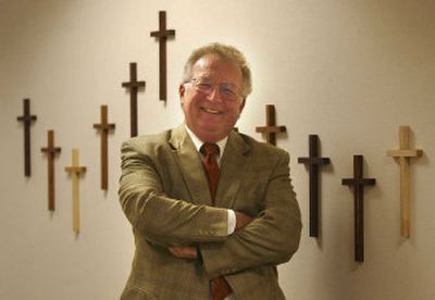 
Pastor Craig Hall has served at Opportunity Presbyterian Church for 12 years. He will retire next month.
 (Liz Kishimoto / The Spokesman-Review)