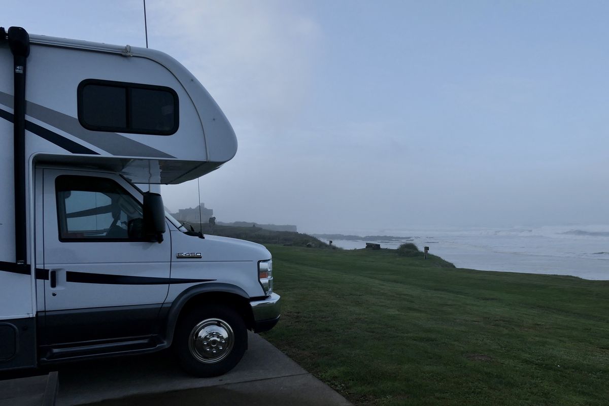 Oceanfront sites at the Sea Perch are just a few steps from the sand. (John Nelson)