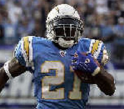 
LaDainian Tomlinson: 172 rushing yards, 3 TDs Sunday.
 (Associated Press / The Spokesman-Review)