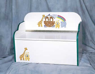 The toy chest offers a sturdy storage area.
(U-BILD / The Spokesman-Review)