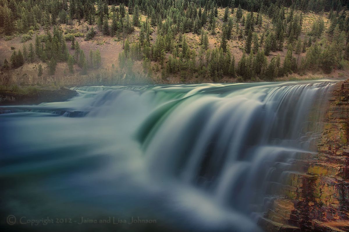 Kootenai Falls on the Kootenai River in Western Montana. (Jaime Johnson)