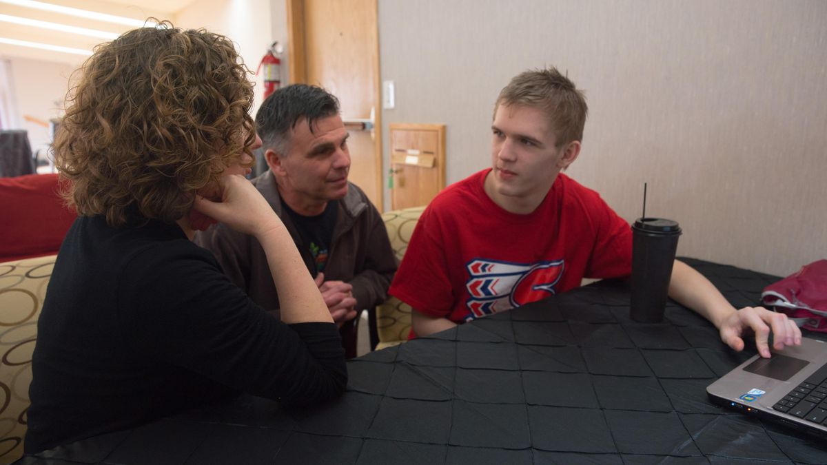 Amanda and Jon Hansen are pictured with their son Trevin, who has autism. The family recently opened a relatively new state ABLE savings account for eligible disabled residents. Participants can invest and save without risk of losing federal disability benefits and Medicaid. (Courtesy)