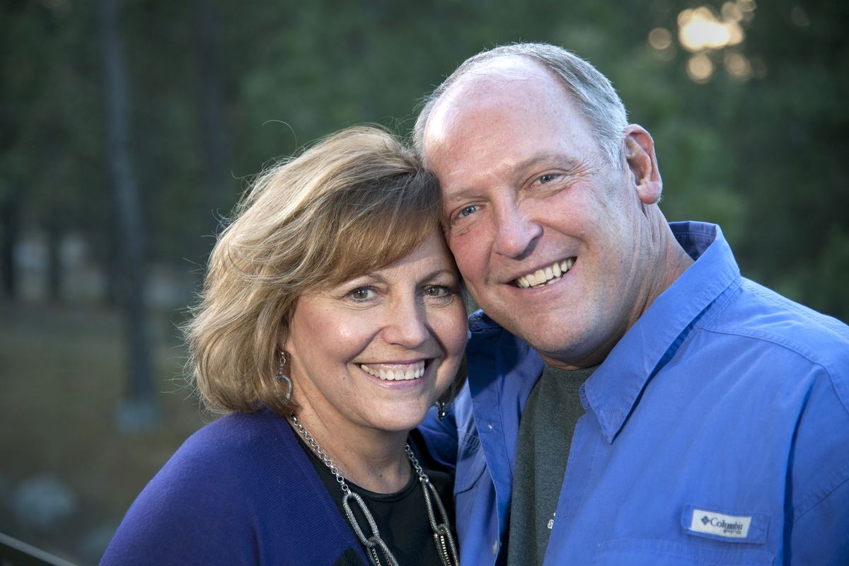 Terri Reavis and Mick Jackson grew up a block apart in Spokane Valley. They are engaged to be married. (Dan Pelle)