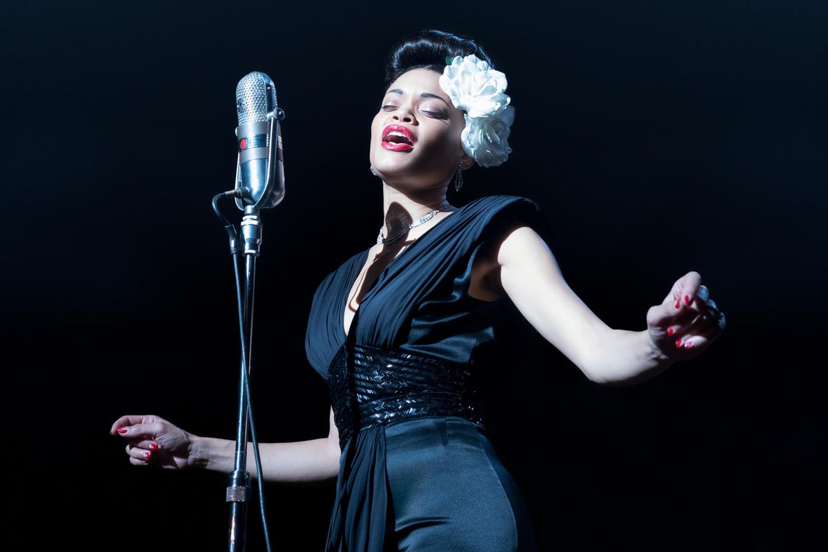 Andra Day in “The United States vs. Billie Holiday.”  (Takashi Seida/Paramount Pictures)