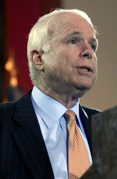 
McCain 
 (The Spokesman-Review)