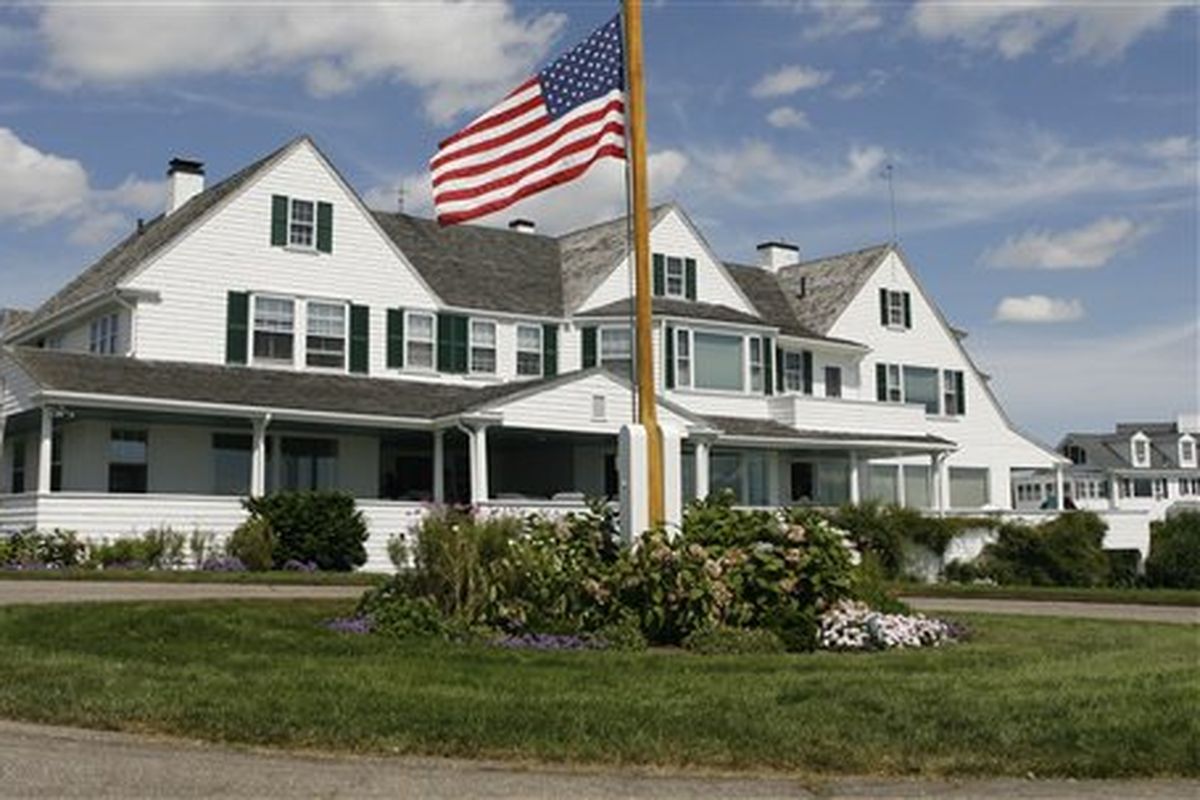 The Kennedy family compound is located in Hyannis Port, Mass. Sen. Edward Kennedy’s will said he wanted the property turned over to the Edward M. Kennedy Institute for the United States Senate, which has caused a division among family members over its fate. (Associated Press file)