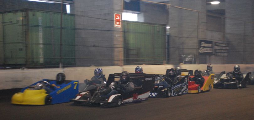 Dirt go-karting's top traveling series invades Sunset Speedway this weekend. (Photo courtesy of NWUAS Media Relations)