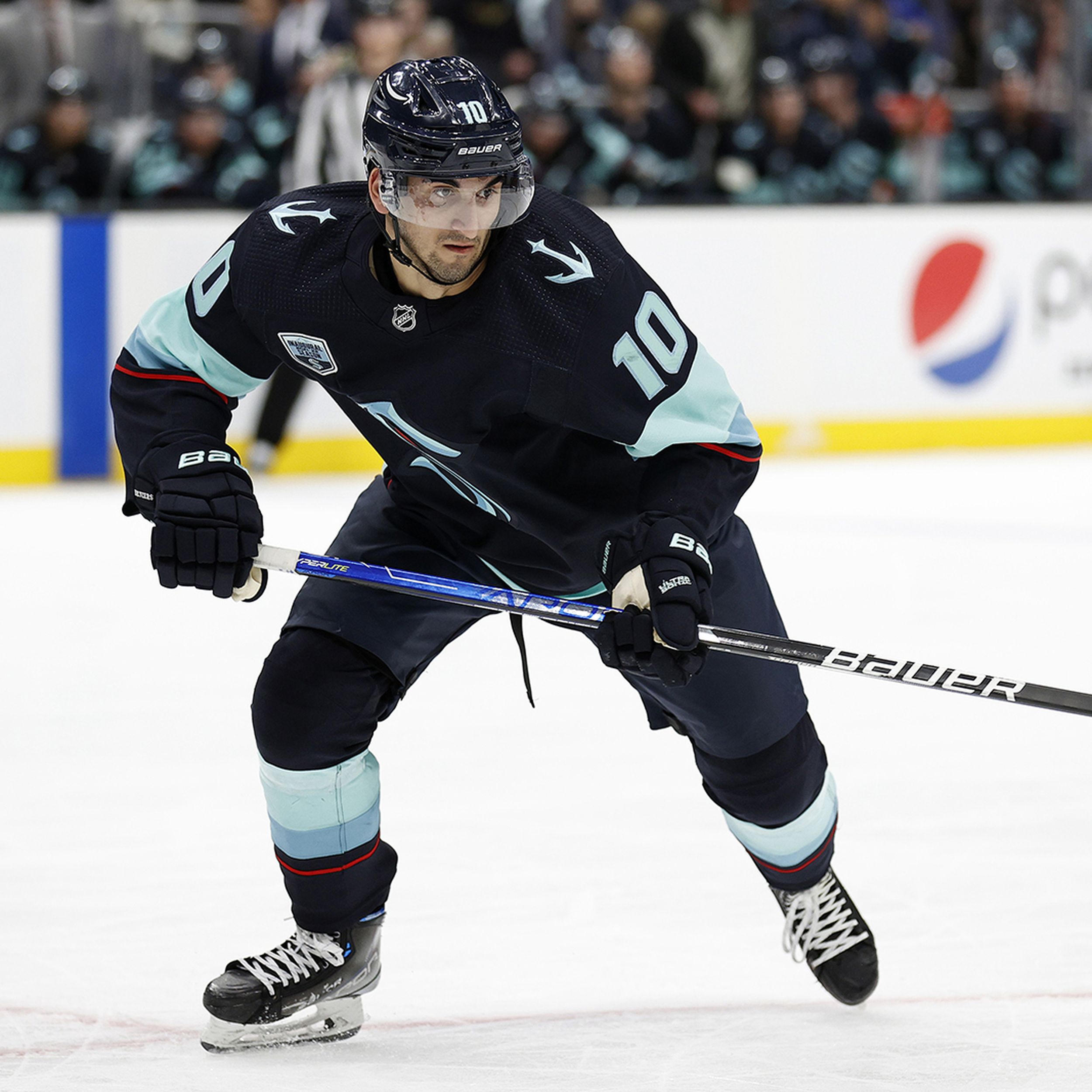 Matty BENIERS Seattle Kraken 2023 Season Reverse Retro 2 Men´s NHL Hockey  Jersey