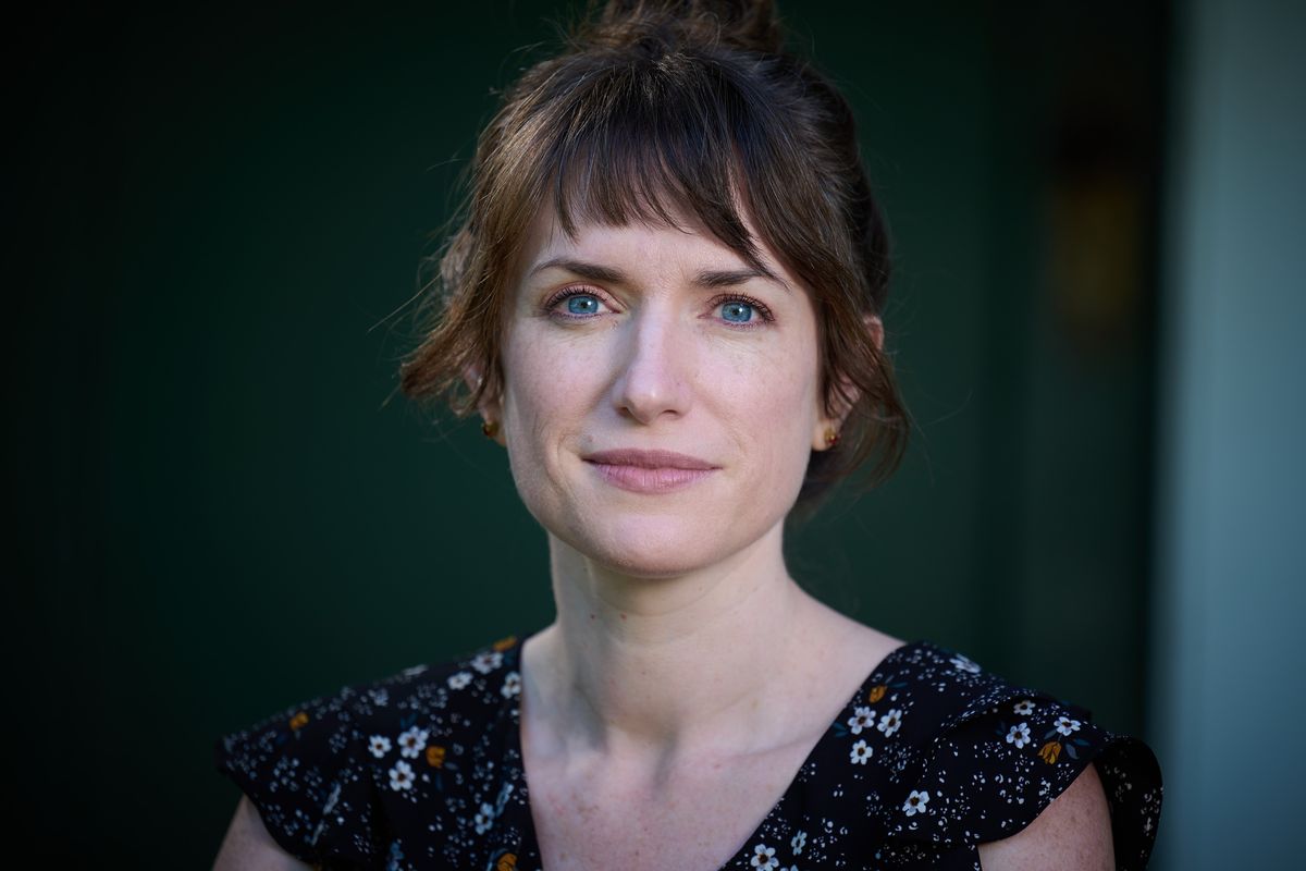 Kate Lebo has brought home a Washington State Book Award in creative nonfiction for her 2021 release “The Book of Difficult Fruit.”  (COLIN MULVANY/THE SPOKESMAN-REVIEW)