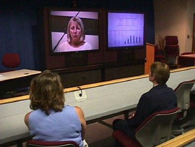 
Interactive video conferencing technology will allow Lakeland School District students to take North Idaho College courses this fall for both high school and college credit without ever leaving their high schools.
 (photo courtesy of North Idaho College / The Spokesman-Review)