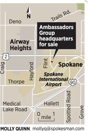 Ambassadors Group is selling its headquarters. (4/17/12) (Molly Quinn / The Spokesman-Review)