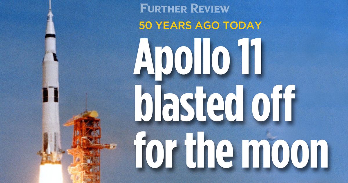 Dodelijk Hollywood vertrouwen Fifty years ago today: Apollo 11 launches | The Spokesman-Review