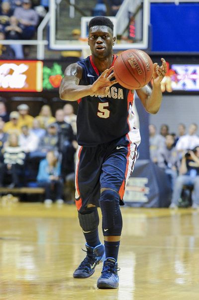 Gary Bell Jr., a broken hand healed, is cleared to play for GU. (Associated Press)