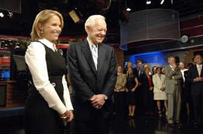 Passing the torch from Bob Schieffer to Katie Couric hasn't gone as smoothly as CBS had expected. Associated Press
(Associated Press / The Spokesman-Review)