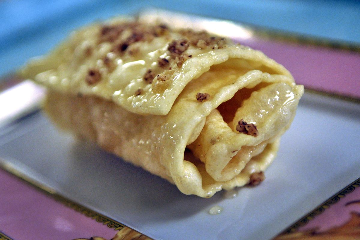 Nearly 3,000 diples are prepared in anticipation of the annual Greek Dinner Festival. (Adriana Janovich)