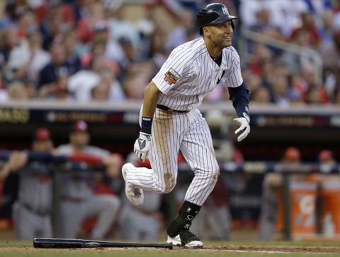 Derek Jeter savors his final bow