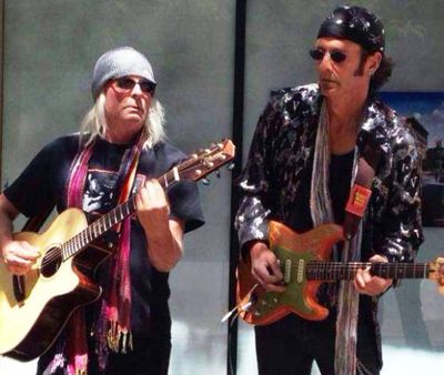Jim Lyons and Jimmy Shore, of the band Flight Risk, perform for Street Music Week 2016. This year's event, all of the proceeds from which benefit Second Harvest, kicks off at noon on June 12. (Courtesy photo/Jim Lyons, via Coeur d'Alene Press.