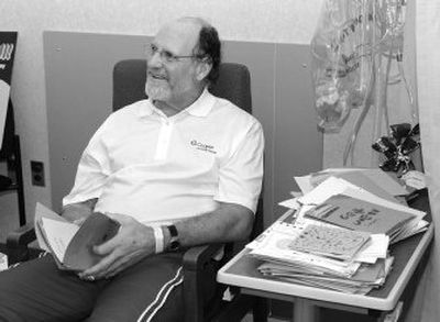 
Gov. Jon S. Corzine looks through get-well cards Thursday in his room at Cooper University Hospital in Camden, N.J. 
 (Associated Press / The Spokesman-Review)