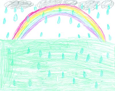 Duncan Cooper, 10, will see his drawing “A Rainbow in Ireland” published in the October issue of the children’s magazine Highlights for Children. Cooper is in fifth grade at Cataldo Catholic School and the son of Noah and Terese Cooper.