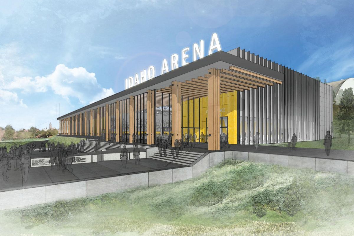 Idaho Arena architectural renderings (University of Idaho)