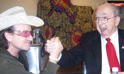 
Bono and Jesse Helms
 (The Spokesman-Review)