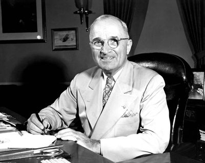 Harry S. Truman in July 1948.    (Tribune News Service)