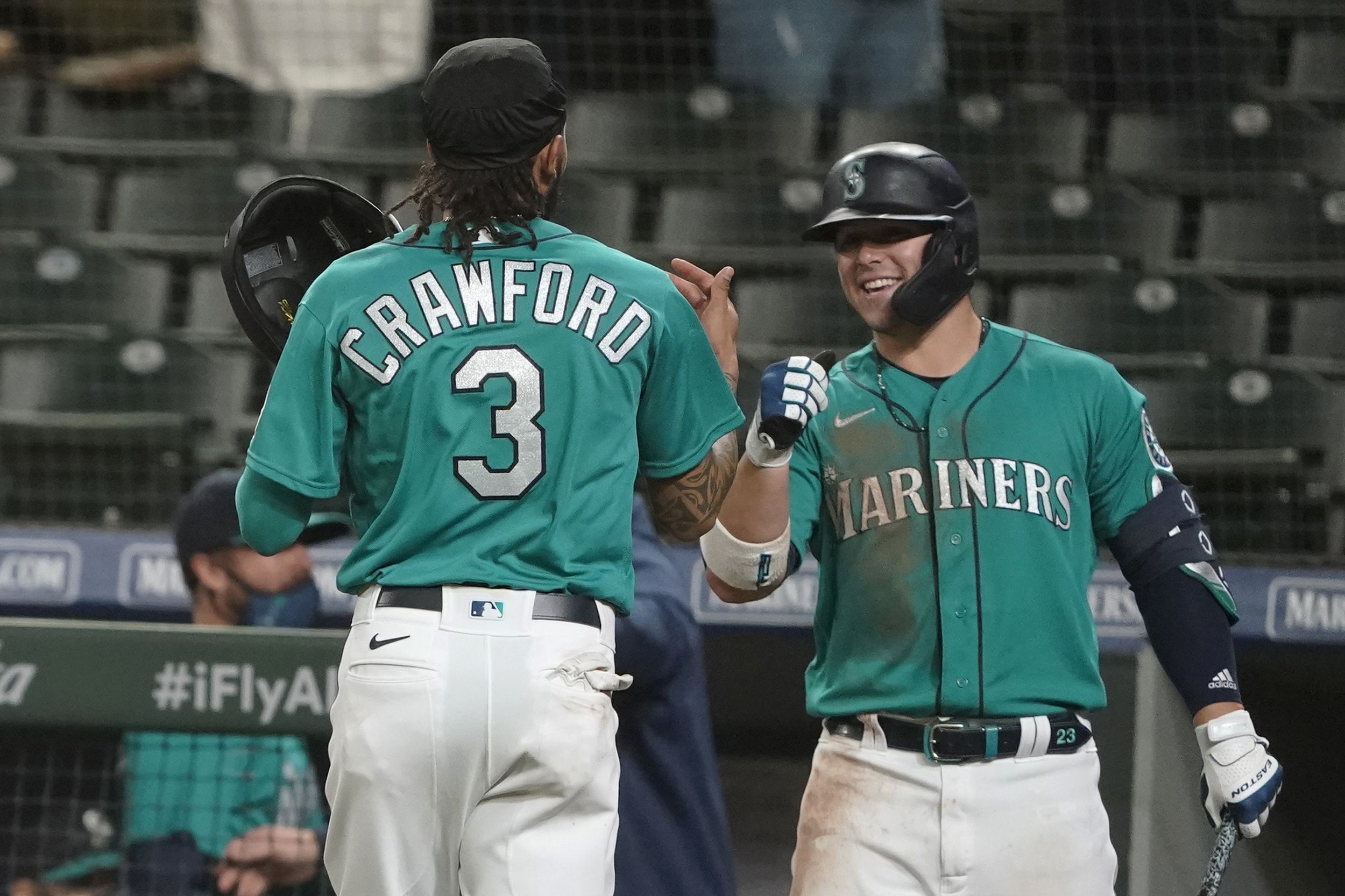 Mariners finally get production from lower part of batting order, down