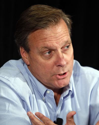 FILE - Bob Bowman, chief executive of MLB Advanced Media, said he will leave the commissioner's office next month. (Ed Andrieski / Associated Press)