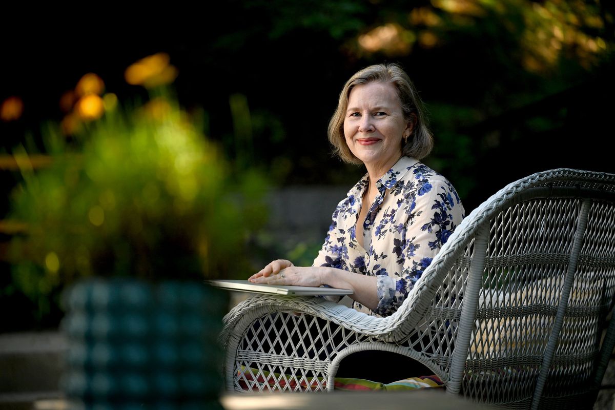 DeeDee Moore is photographed Aug. 5 at her home near Coeur d’Alene. She created More Than Grand with a focus on how important it is to be a grandparent.  (Kathy Plonka/The Spokesman-Review)