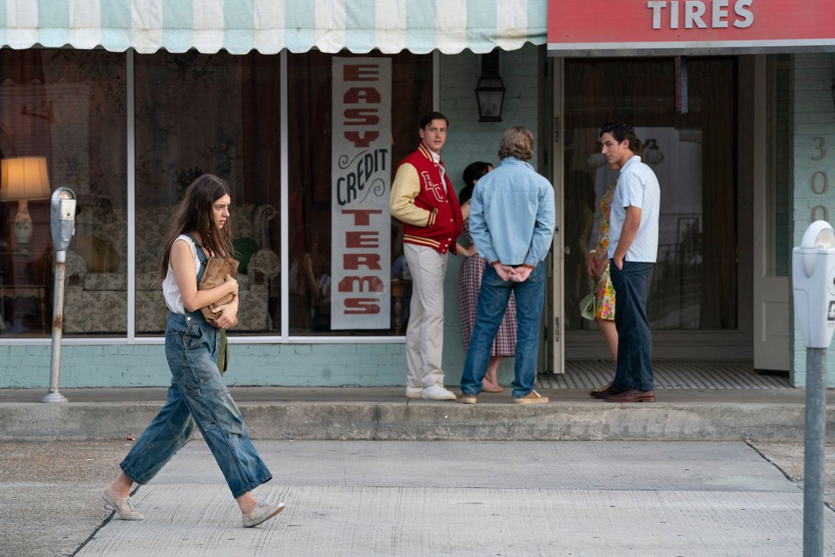 Daisy Edgar-Jones, left, in “Where the Crawdads Sing.” MUST CREDIT: Michele K. Short/Sony Pictures.  (Michele K. Short/Michele K Short/Sony Pictures Entertainment)