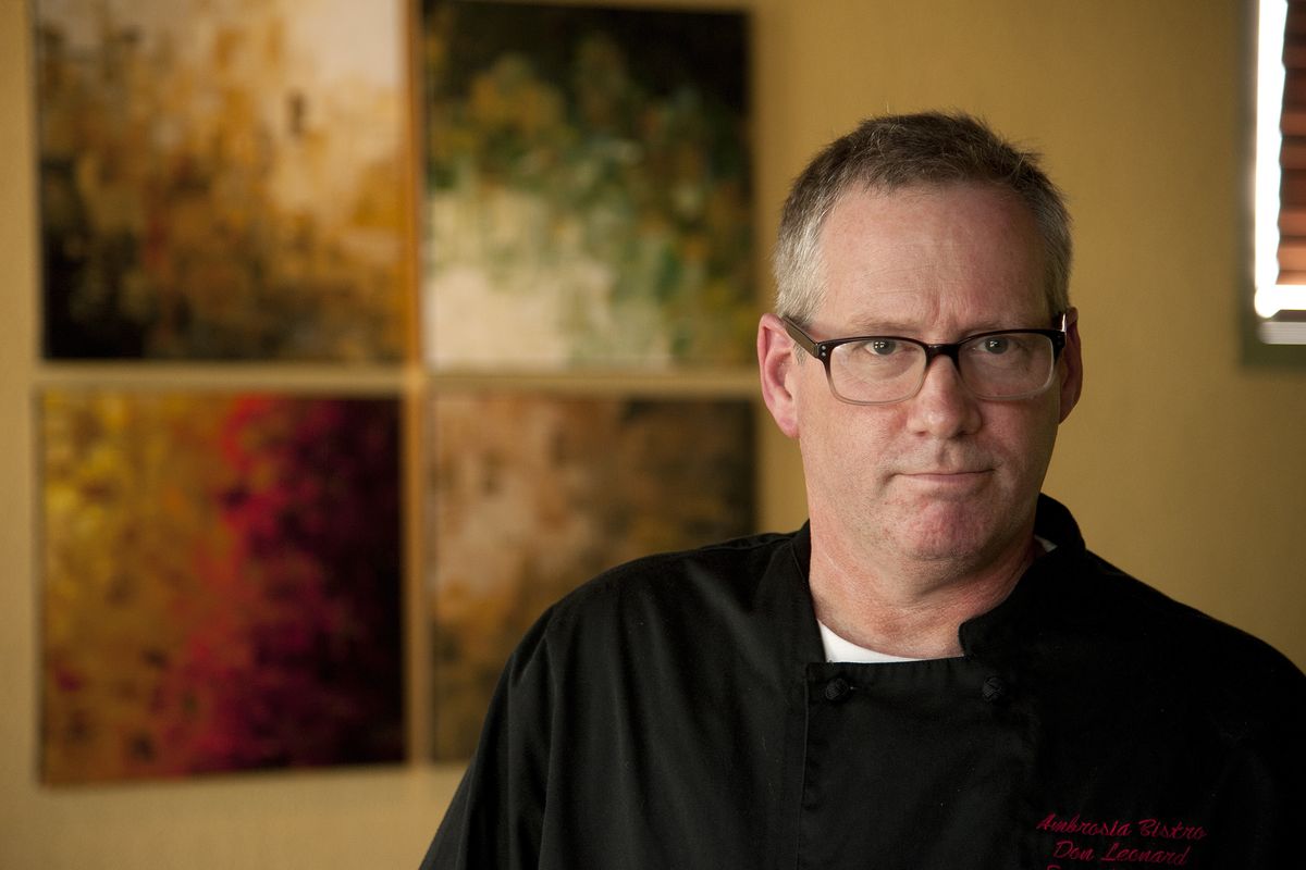 Don Leonard took over as Ambrosia’s executive chef this spring. (Dan Pelle)